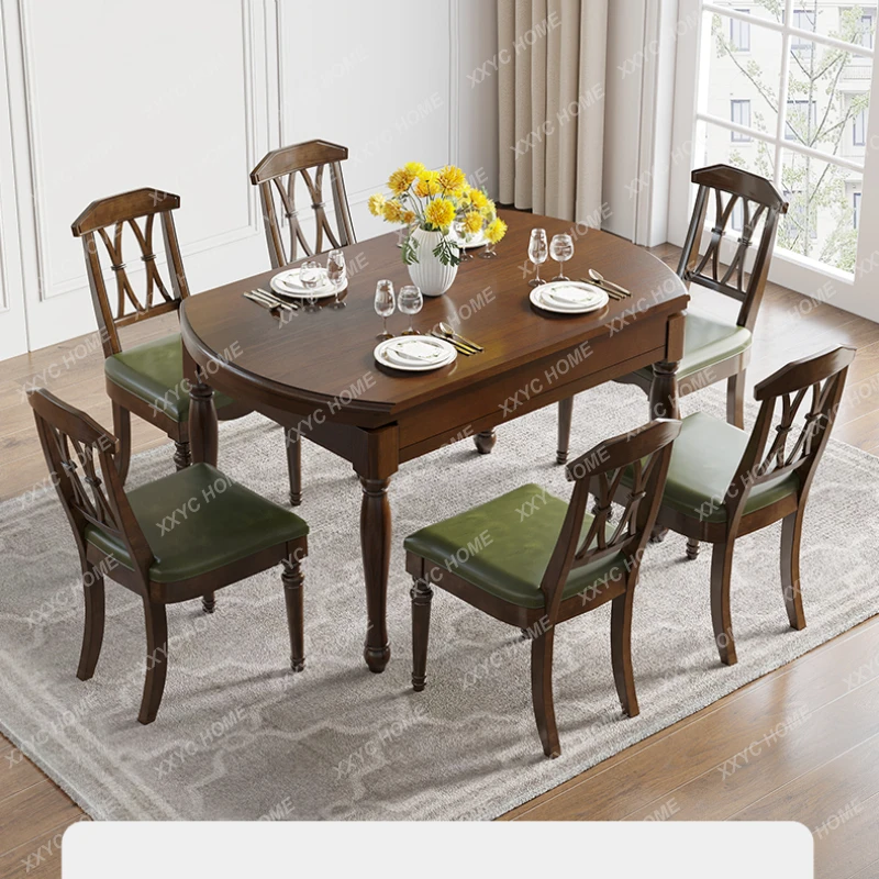 Ash Wood Dining Table Multi-Functional round Table Small Apartment Solid Wood round Dining Table Furniture
Ash Wood Dining Table Multi-Functional round Table Small Apartment Solid Wood round Dining Table Furniture
