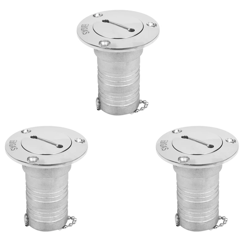3X 38Mm 1.5 Inch Marine Stainless Steel Boat Deck Fill/ Filler Port Gas Fuel Tank With Key Cap
3X 38Mm 1.5 Inch Marine Stainless Steel Boat Deck Fill/ Filler Port Gas Fuel Tank With Key Cap