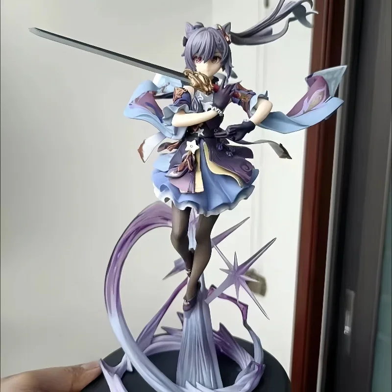 Genshin Impact Keqing Anime Figurine Model Quadratic Element Game Peripheral Beautiful Girl Tabletop Decoration Cuddly Toy Gifts
Genshin Impact Keqing Anime Figurine Model Quadratic Element Game Peripheral Beautiful Girl Tabletop Decoration Cuddly Toy Gifts