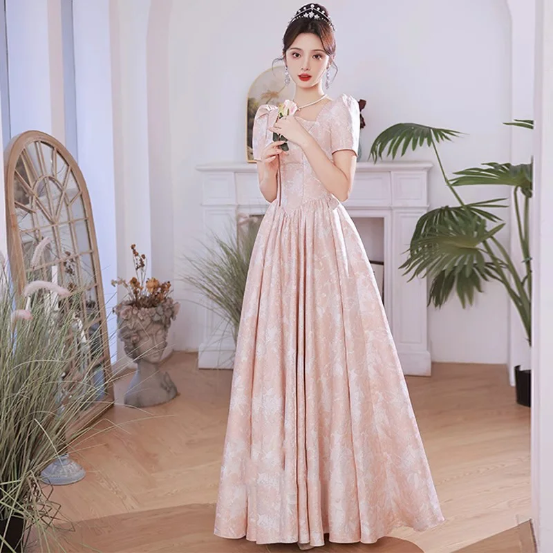 Satin Evening Dresses For Wedding Party Elegant Square Neck Floor-Length Long Women Red Carpet Formal Gowns
Satin Evening Dresses For Wedding Party Elegant Square Neck Floor-Length Long Women Red Carpet Formal Gowns