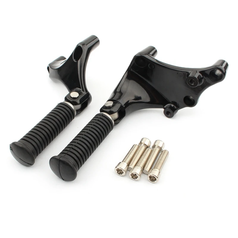 Motorcycle Black Rear Passenger Foot Pedal Mount Bracket Foot Pegs Footpegs For Sportster XL883 1200 2014-2020
Motorcycle Black Rear Passenger Foot Pedal Mount Bracket Foot Pegs Footpegs For Sportster XL883 1200 2014-2020