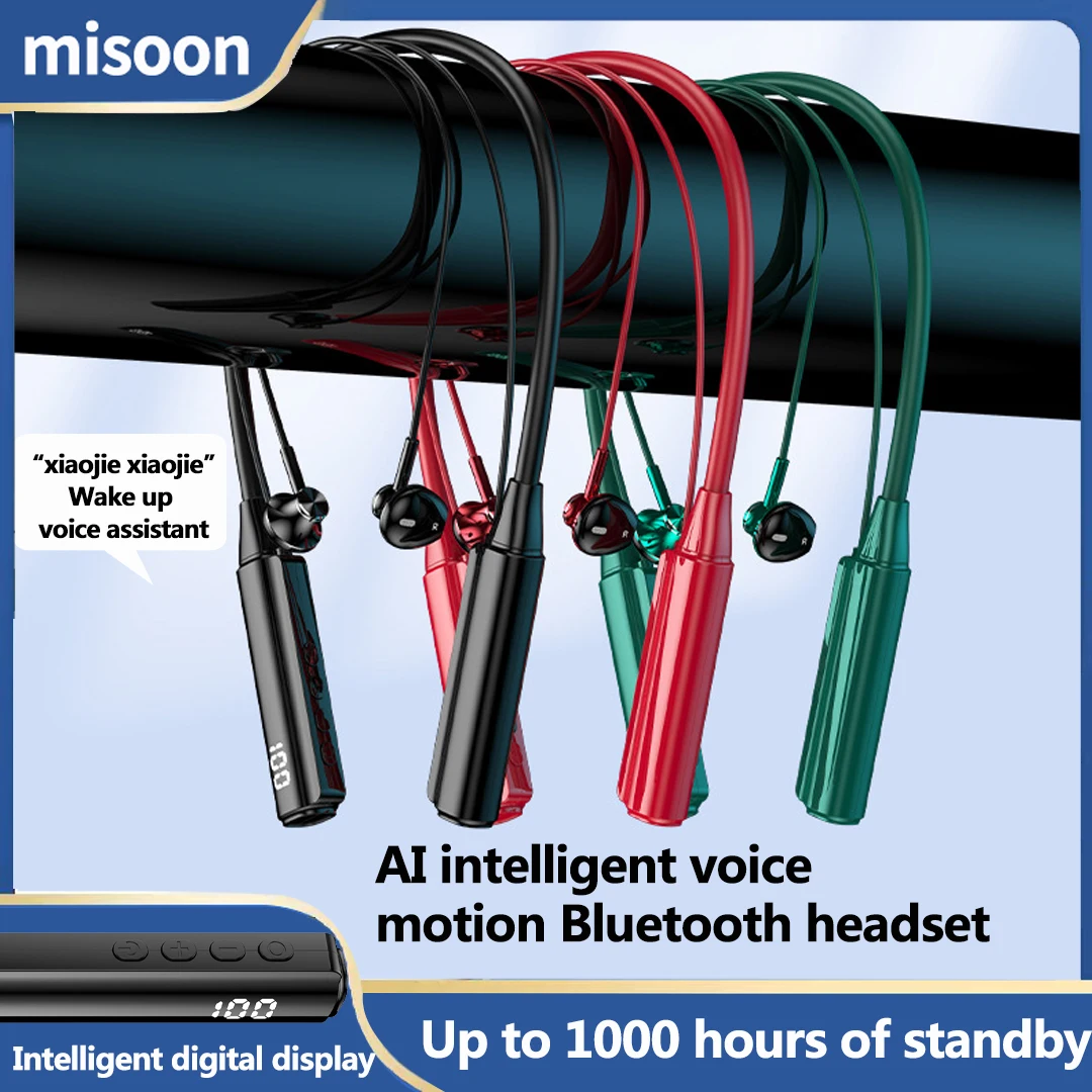 AI intelligent voice control wireless Bluetooth headset can be inserted TF card intelligent digital display long endurance
AI intelligent voice control wireless Bluetooth headset can be inserted TF card intelligent digital display long endurance