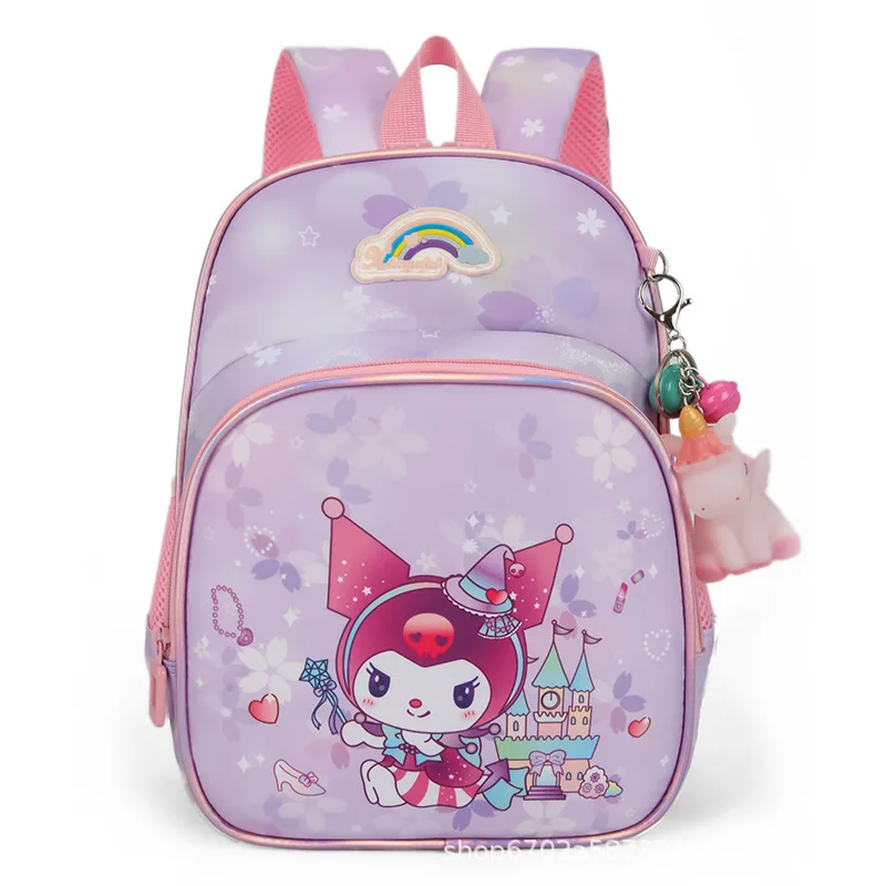 

Hello Kitty 2024 New Girls School Bag Primary School Students Grades 1-6 Large Capacity Cute Children's Backpack Campus Backpack