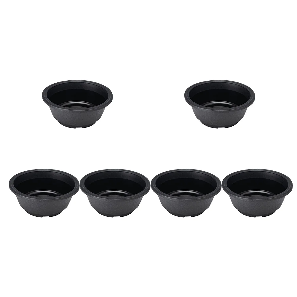 6 Pcs Indoor Plants Plastic Flower Pot Garden Pots Succulents Flowerpot Planting Basins Holder
6 Pcs Indoor Plants Plastic Flower Pot Garden Pots Succulents Flowerpot Planting Basins Holder