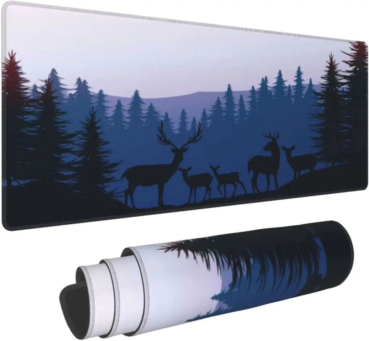 Misty Forest Elk Simple Decor Mouse Pad Mousepad Accessories Extended XL Stitched Edge Rubber Sole for Home Office31.5X11.8
Misty Forest Elk Simple Decor Mouse Pad Mousepad Accessories Extended XL Stitched Edge Rubber Sole for Home Office31.5X11.8