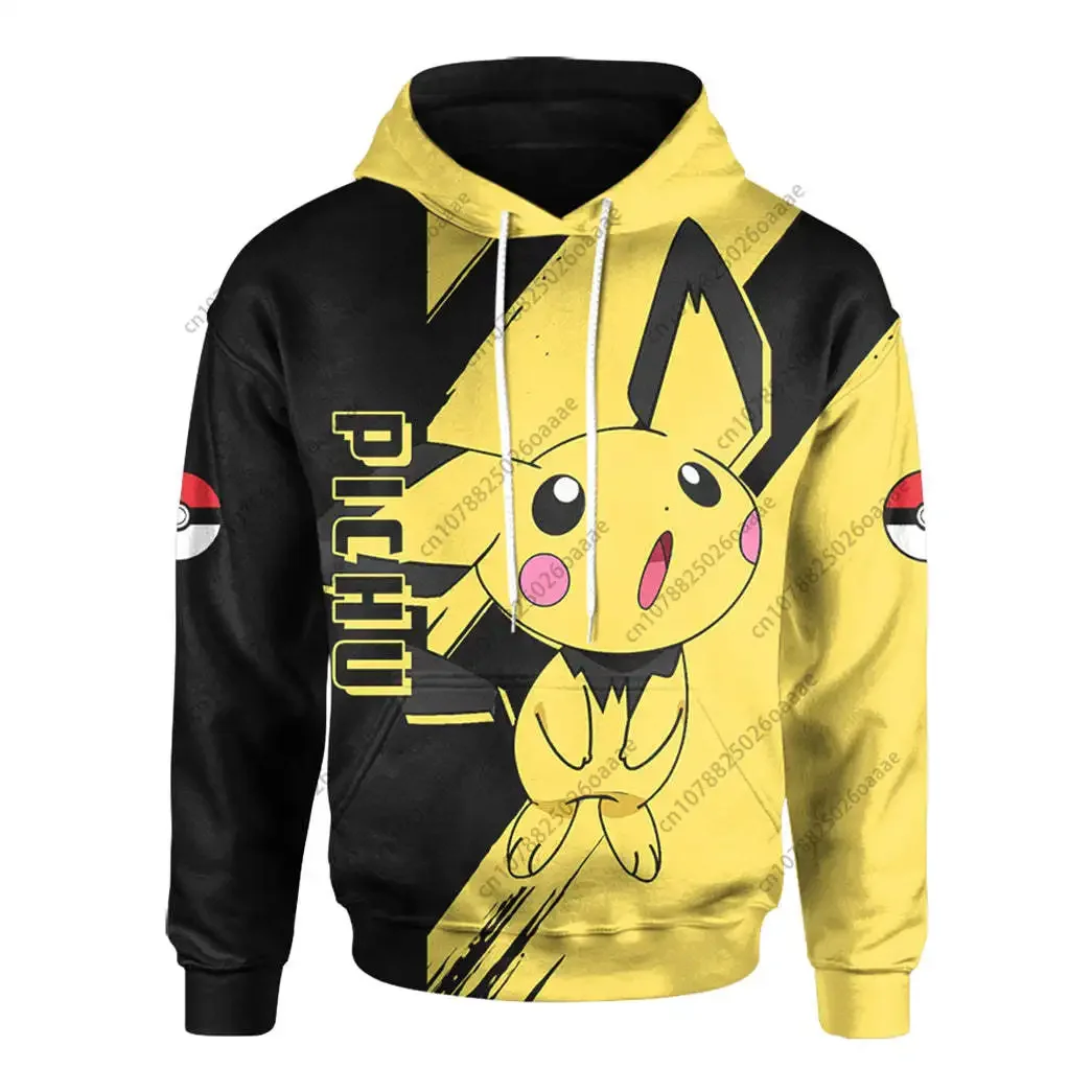 2024 New Pokemon Pikachu Pichu Men's and Women's Fashion Sportswear 3D Hoodie Anime PKM Pichu Custom Pokemon Children Hoodie
2024 New Pokemon Pikachu Pichu Men's and Women's Fashion Sportswear 3D Hoodie Anime PKM Pichu Custom Pokemon Children Hoodie