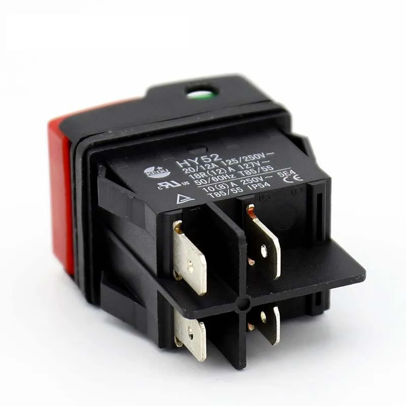 Mechanical Equipment Electric Push Button Switch Button On 1pc 125 / 250V 20 / 12A 5E4 Environmentally Friendly
Mechanical Equipment Electric Push Button Switch Button On 1pc 125 / 250V 20 / 12A 5E4 Environmentally Friendly