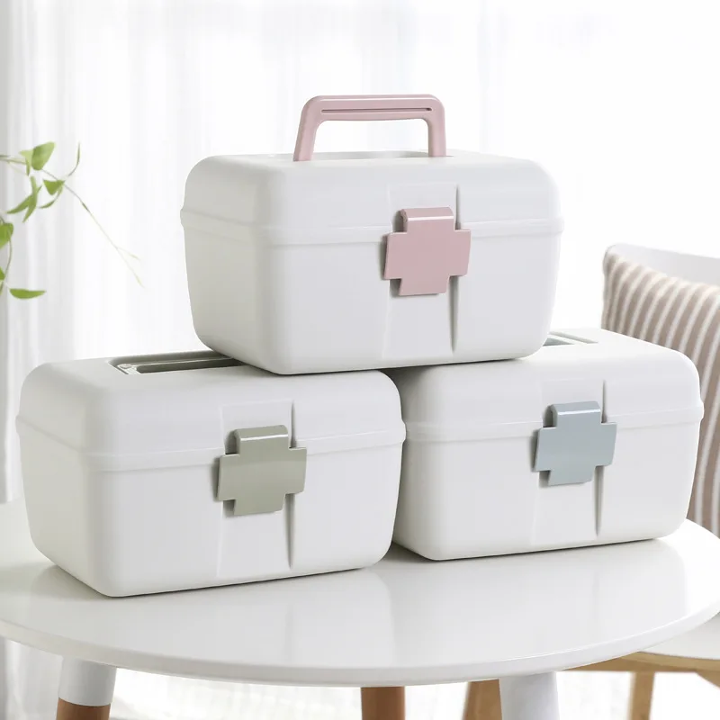 Household small medicine box, daily household storage box, multi-purpose double-layer medicine box
Household small medicine box, daily household storage box, multi-purpose double-layer medicine box