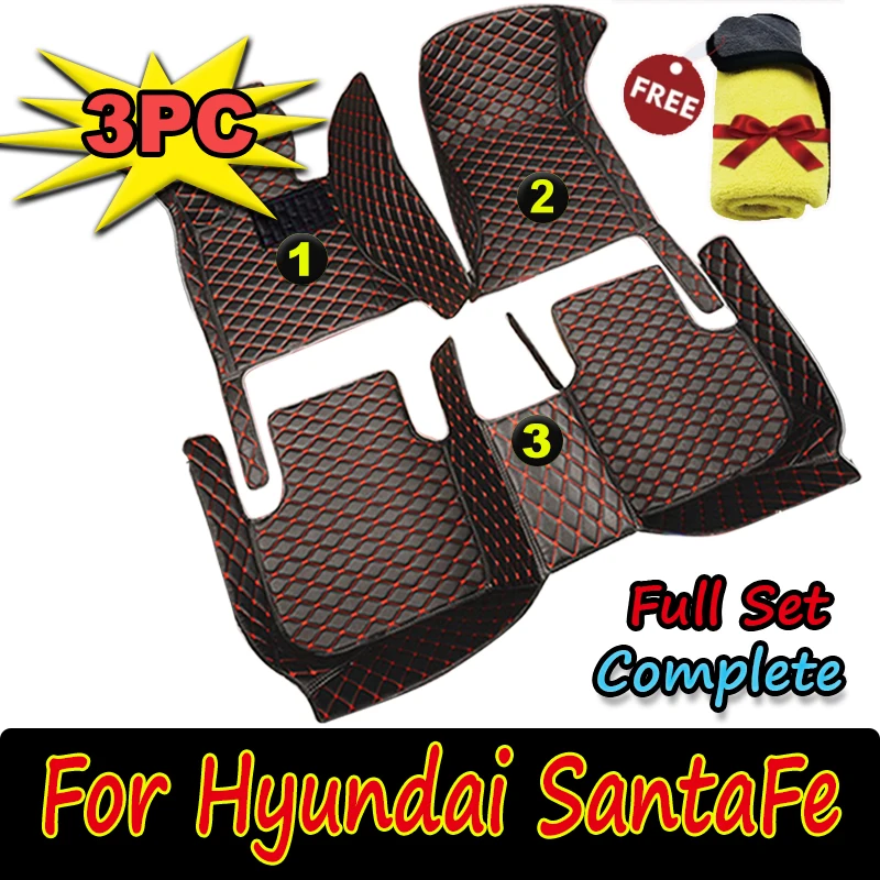 Car floor mats for Hyundai Santa Fe (FIVE SEAT) 2010 2011 2012 Custom auto foot Pads automobile carpet cover
Car floor mats for Hyundai Santa Fe (FIVE SEAT) 2010 2011 2012 Custom auto foot Pads automobile carpet cover