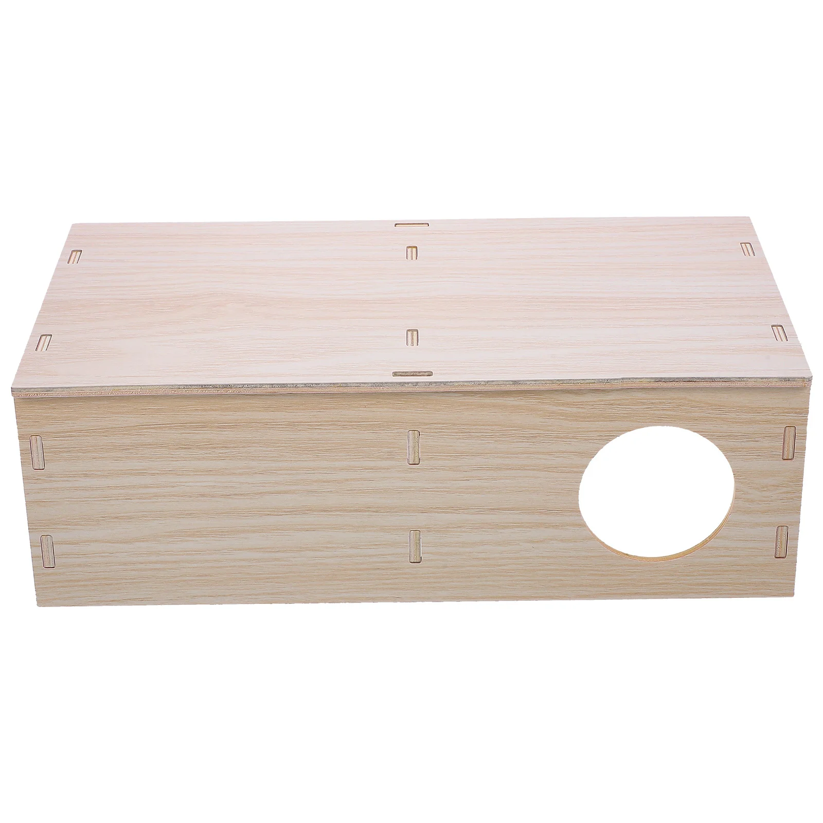 

Guinea Pig Maze House Adorable Rat Hamster Supply Houses Solid Wood Hideout Wooden Wear-resistant Household