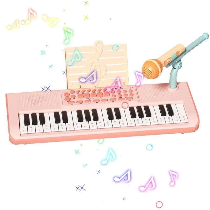 Kid Piano Toy Microphone Keyboard Piano Toy With Microphone Musical Learning Educational Toy For Beginners Kids Boys And Girls
Kid Piano Toy Microphone Keyboard Piano Toy With Microphone Musical Learning Educational Toy For Beginners Kids Boys And Girls