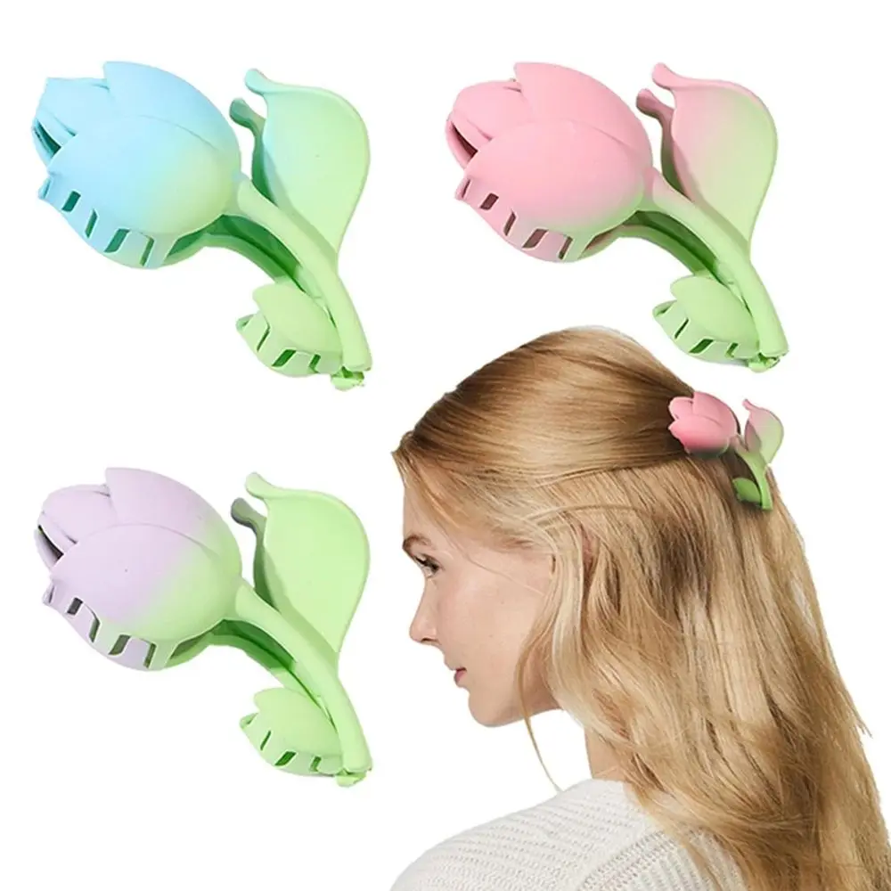 Shark Clip Girls French Temperament Female Hair Accessories Tulip Hair Claw Korean Style Hairpin Flower Hair Stick 
Shark Clip Girls French Temperament Female Hair Accessories Tulip Hair Claw Korean Style Hairpin Flower Hair Stick
