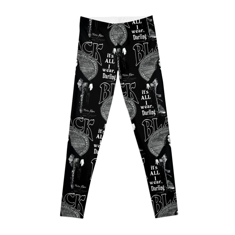 BLACK- It's All I Wear- Morticia Addams Leggings Fitness clothing joggers for Womens Leggings
BLACK- It's All I Wear- Morticia Addams Leggings Fitness clothing joggers for Womens Leggings