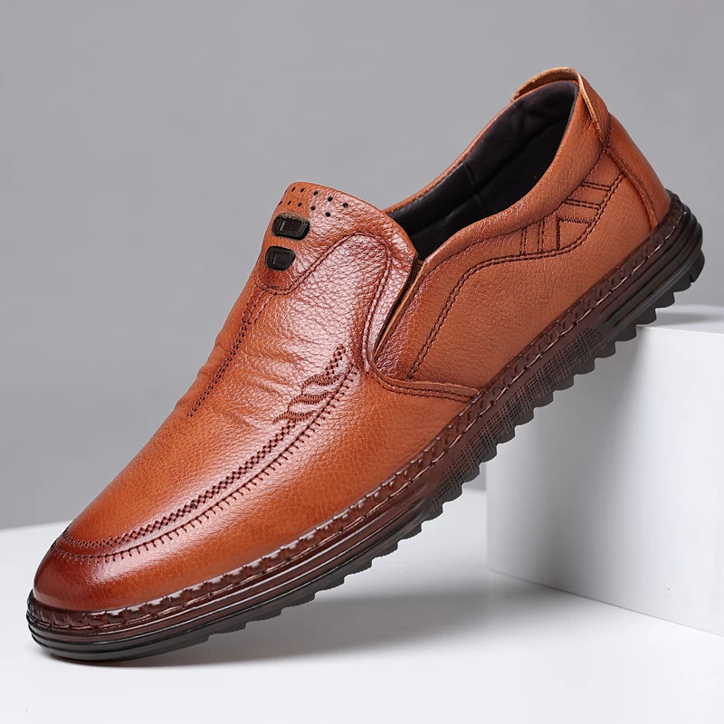 Leather shoes men's new business suit casual spring and autumn breathable men's British style round head groom's wedding shoes
Leather shoes men's new business suit casual spring and autumn breathable men's British style round head groom's wedding shoes