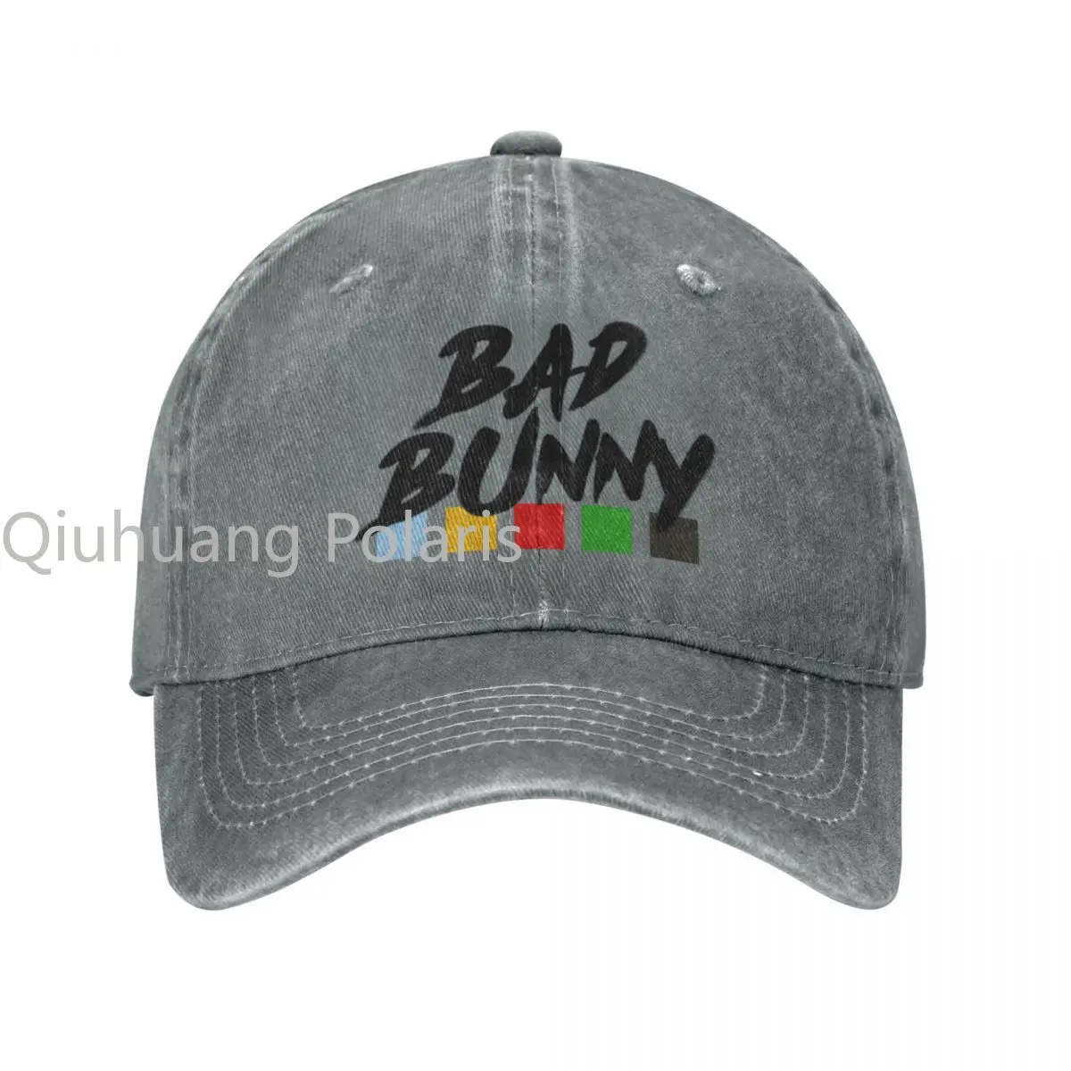 Джинсовая бейсболка Bad Bunny, регулируемые ковбойские шапки, женская модная кепка из искусственной кожи в стиле рэпера, весна-лето
Джинсовая бейсболка Bad Bunny, регулируемые ковбойские шапки, женская модная кепка из искусственной кожи в стиле рэпера, весна-лето
