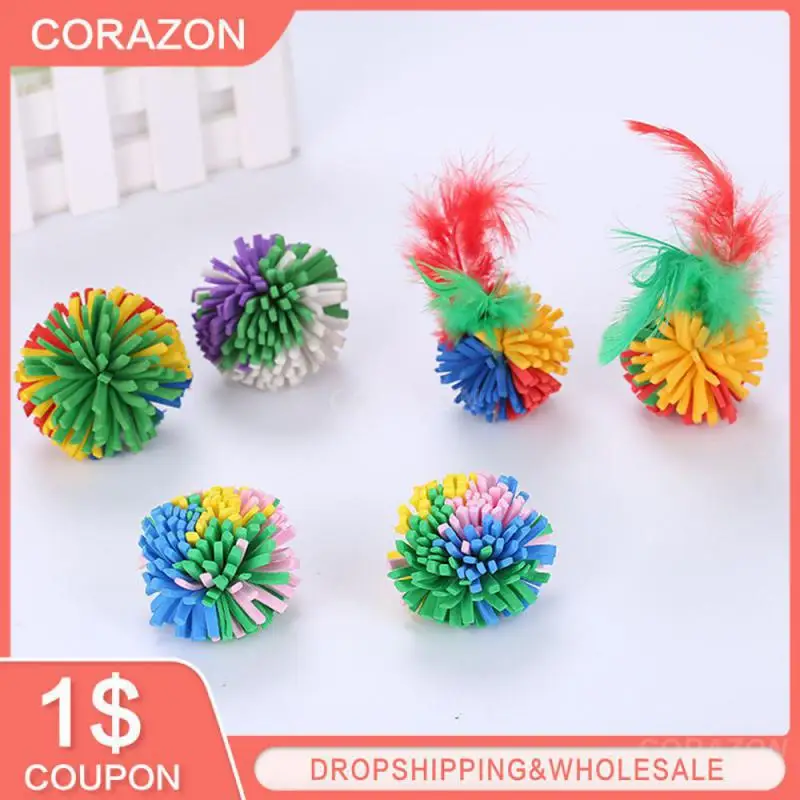 Chew Chase Ball Toys Environmentally Friendly Colorful Pet Relaxed Toys Cat Kitten Funny Playing Toys Cat Supplies Pet Ball Toys
Chew Chase Ball Toys Environmentally Friendly Colorful Pet Relaxed Toys Cat Kitten Funny Playing Toys Cat Supplies Pet Ball Toys