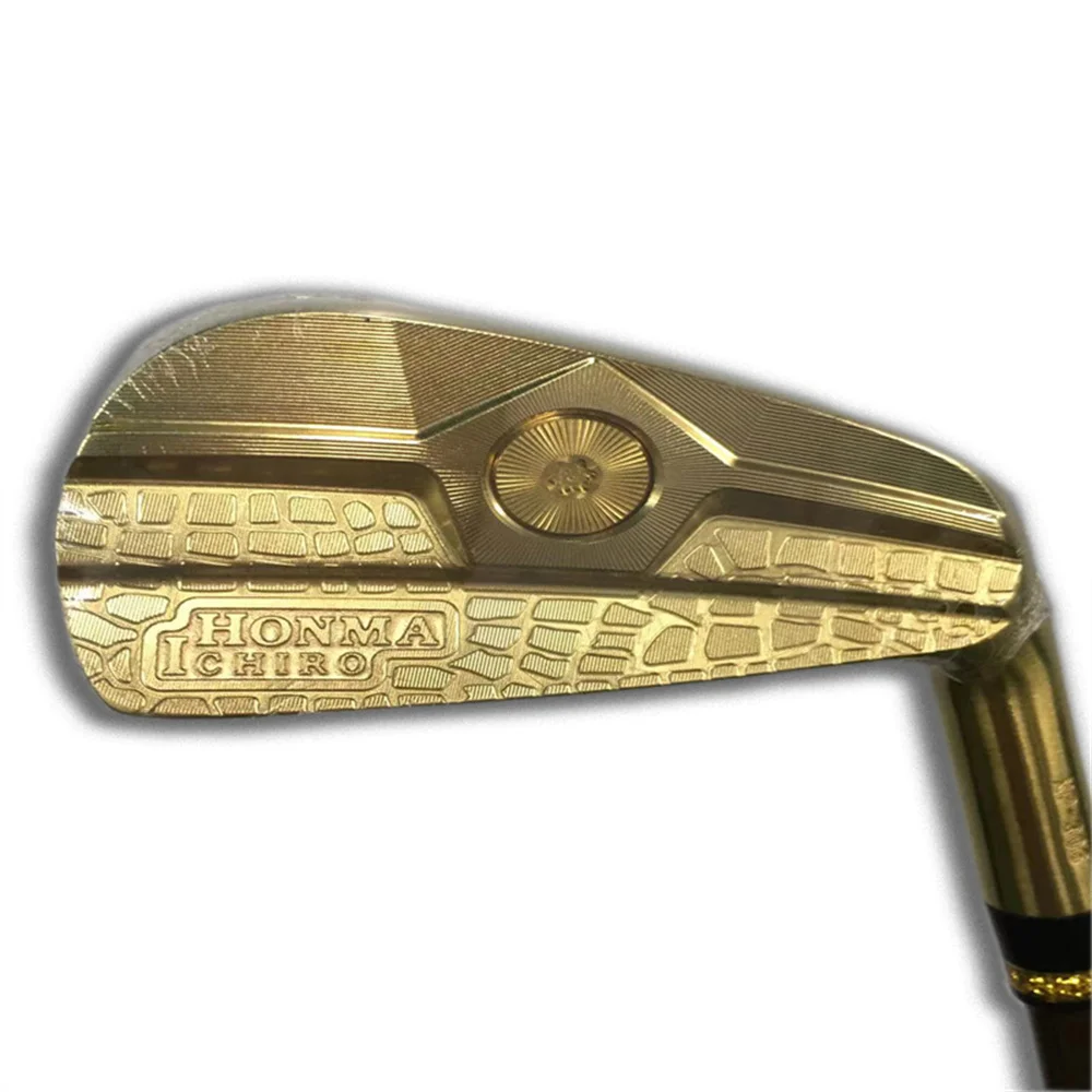 

New Golf Irons Ichiro XP-306 hollow gold Golf Irons silver 7pcs 456789p Steel or graphite golfclubs