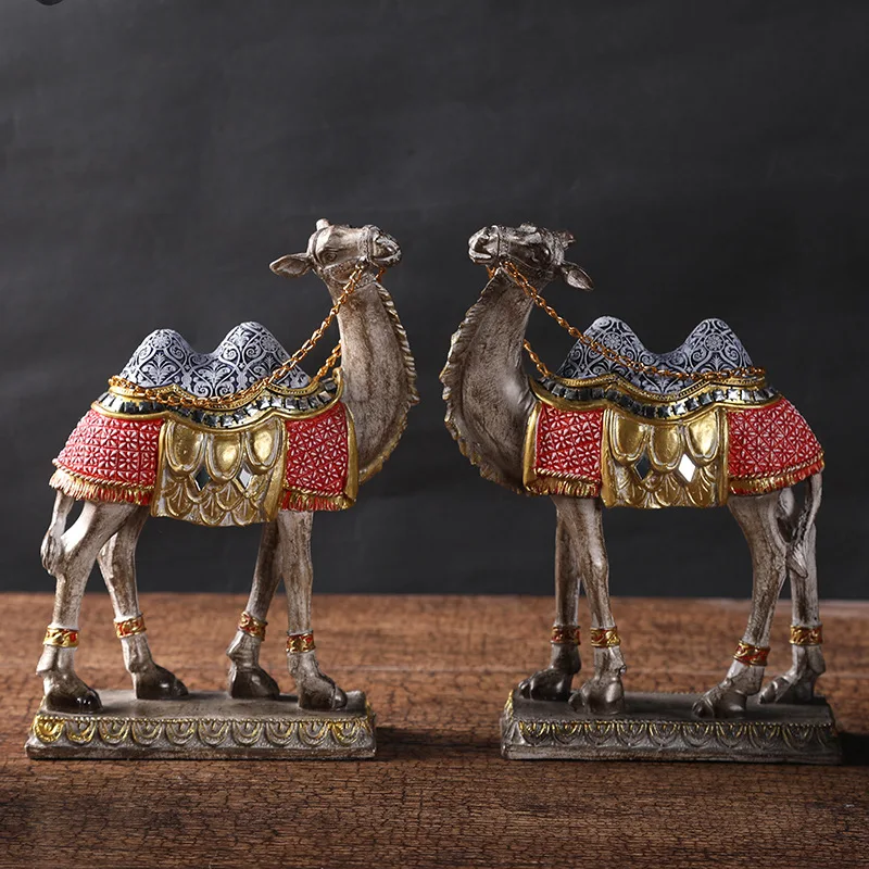 Vintage Couple Camel Miniature Colour Painted Resin Racing dromedary Figurine Arabian Pet Home Decor Art Ornament Craft Souvenir
Vintage Couple Camel Miniature Colour Painted Resin Racing dromedary Figurine Arabian Pet Home Decor Art Ornament Craft Souvenir