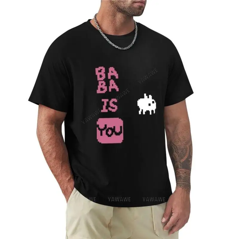 brand t-shirt man Baba Is You 1 T-Shirt funny t shirt anime clothes Men's clothing cotton tee-shirt
brand t-shirt man Baba Is You 1 T-Shirt funny t shirt anime clothes Men's clothing cotton tee-shirt