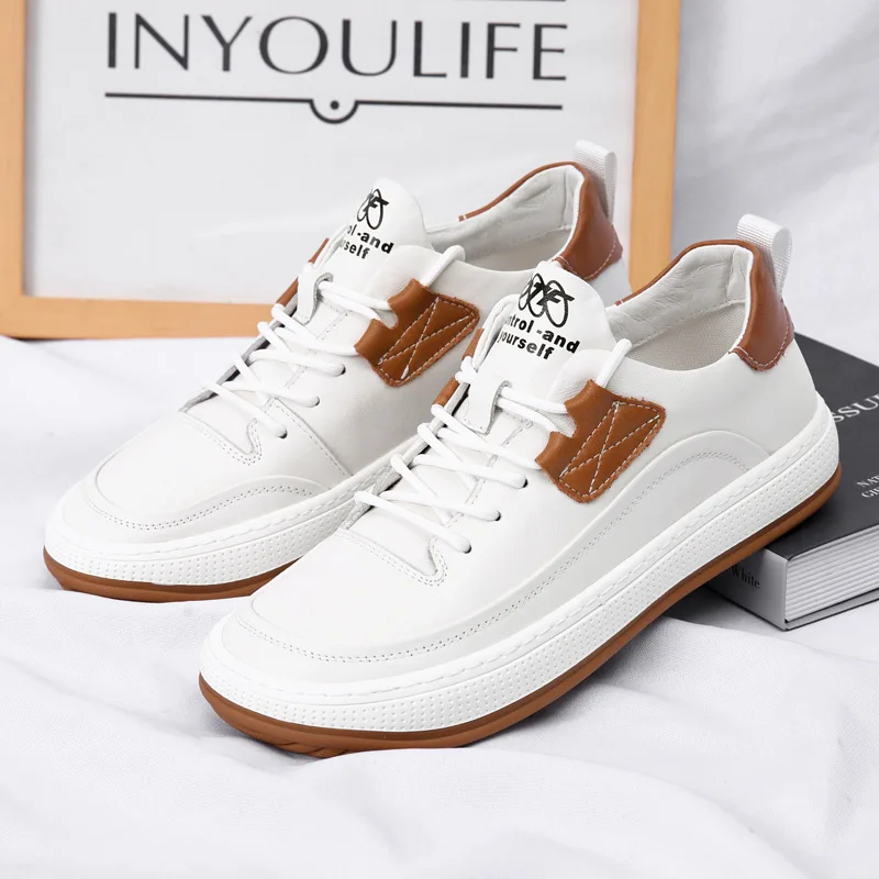 2023 spring new men's leather board shoes crooked head casual shoes head layer cowhide men's clown shoes men single shoes tide
2023 spring new men's leather board shoes crooked head casual shoes head layer cowhide men's clown shoes men single shoes tide