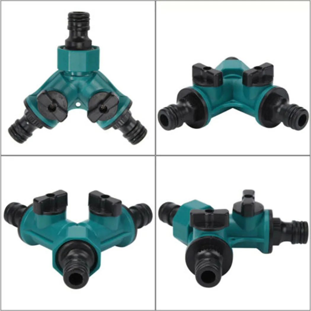 Garden Water Quick Connector Valves Hose Pipe Shut Off Splitter Water Y Shape 2 Way Adaptor Connector Diverter
Garden Water Quick Connector Valves Hose Pipe Shut Off Splitter Water Y Shape 2 Way Adaptor Connector Diverter