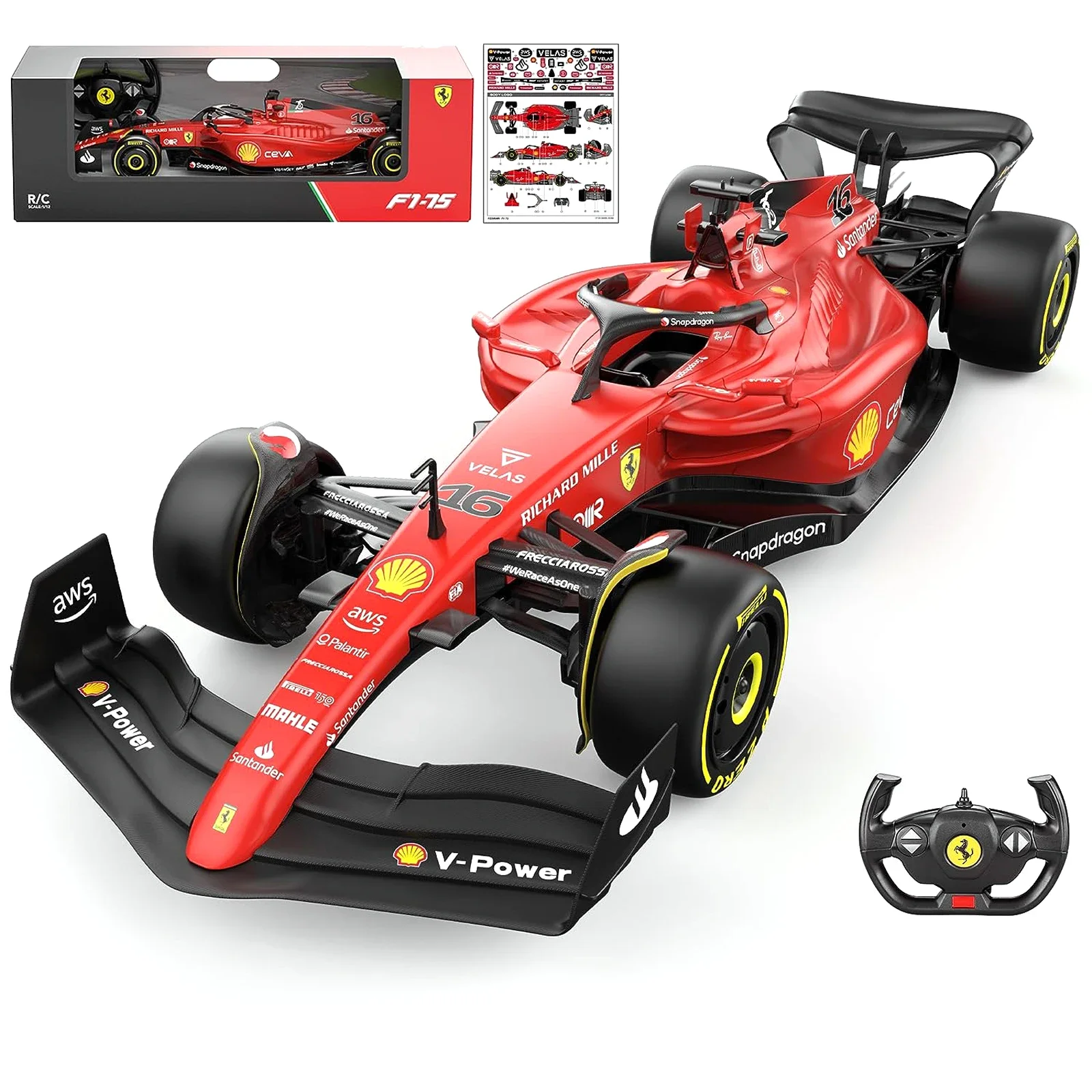 Радиоуправляемый автомобиль Mercedes-AMG F1 W11 EQ 1:12 Масштаб 1:18 радиоуправляемая Игрушечная модель гоночного автомобиля Автомобильная машина подарок для детей и взрослых Rastar
Радиоуправляемый автомобиль Mercedes-AMG F1 W11 EQ 1:12 Масштаб 1:18 радиоуправляемая Игрушечная модель гоночного автомобиля Автомобильная машина подарок для детей и взрослых Rastar