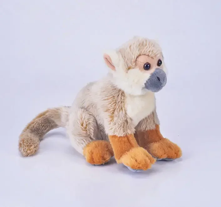 

[Забавный] зоопарк 43 см имитация Реалистичная белка обезьяна плюшевая игрушка мягкая обезьяна мягкие животные кукла на день рождения Рождество подарок для детей