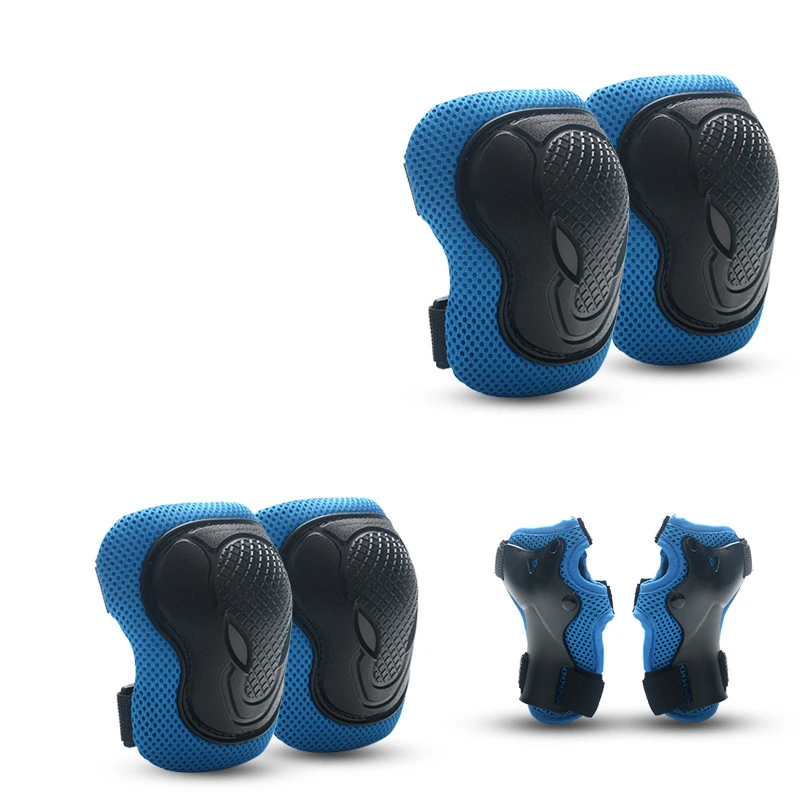 6Pcs/Set Elbow Knee Pads Skating Protector Skateboard Bicycle Sports Protective Gear Riding Roller Wrist Guard Kids Adults BMX 14 S33eb69357fe54dbd8bf906786e8fdbbdF