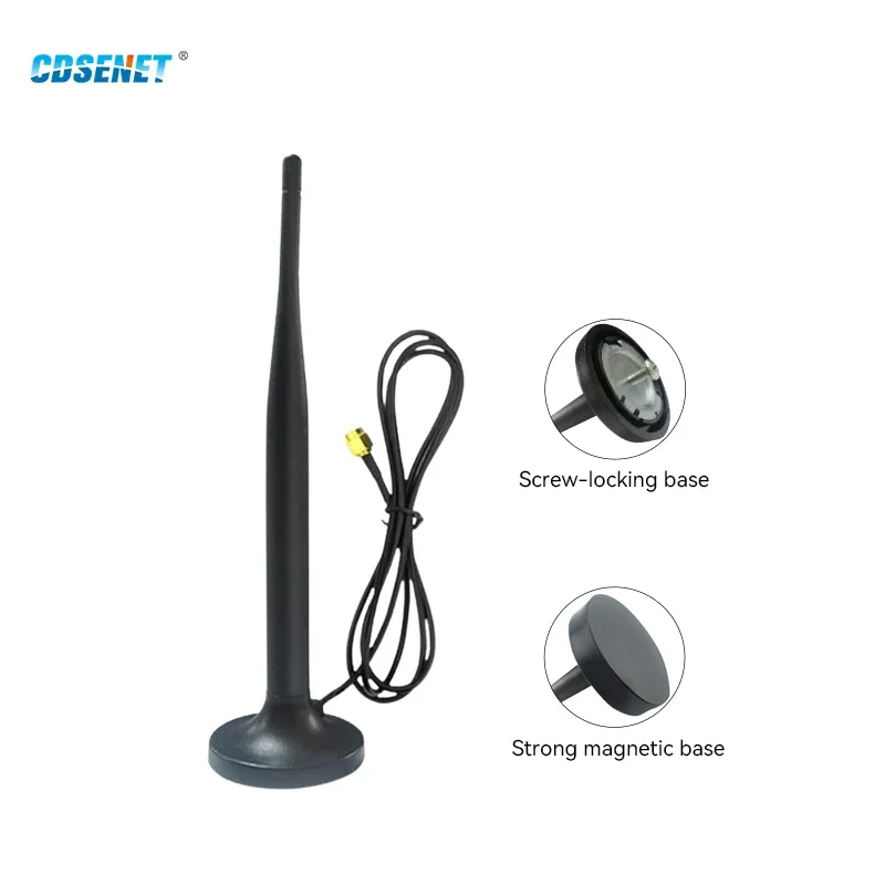 4G WIFI Omni Sucker Antenna CDSENET High Gain 3 dbi SMA-J for Wireless Module Lora WIFI Bluetooth Zigbee Modem Router
4G WIFI Omni Sucker Antenna CDSENET High Gain 3 dbi SMA-J for Wireless Module Lora WIFI Bluetooth Zigbee Modem Router