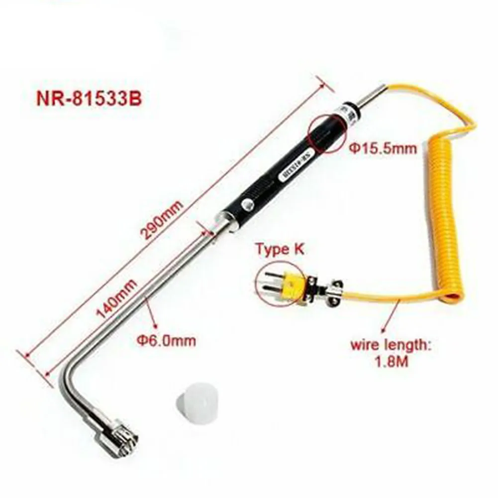 -50°C-500°C Surface Test Temperature Sensor 500°C 81531 For NR-81533B / 81531B / 81532B / NR-81530 / NR-81539 Sensor
-50°C-500°C Surface Test Temperature Sensor 500°C 81531 For NR-81533B / 81531B / 81532B / NR-81530 / NR-81539 Sensor