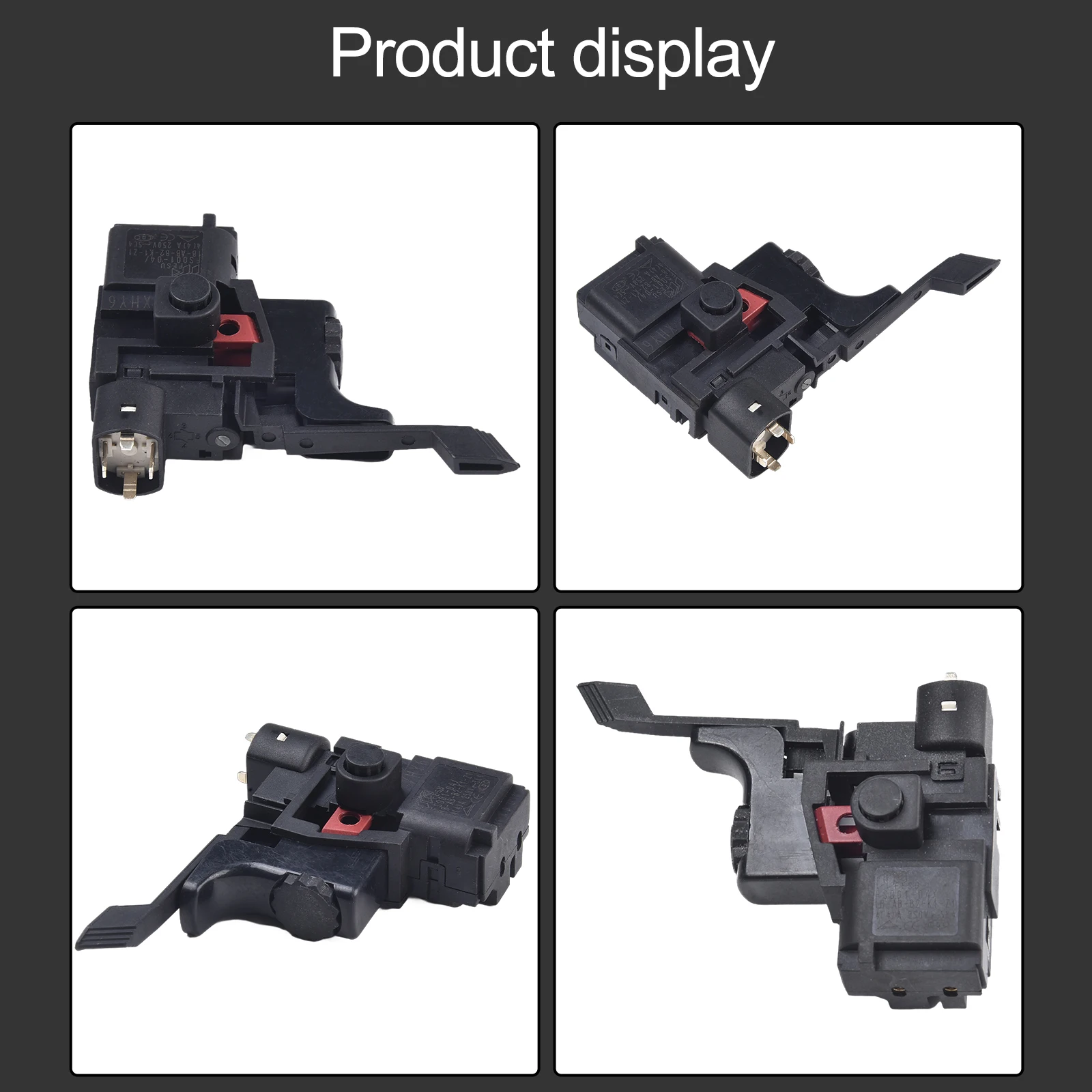 Convenient Replacement On / Off Switch for Bosch For GBM132RE For PBH240RE For GBH2SR For PSB500R For GSB182RE
Convenient Replacement On / Off Switch for Bosch For GBM132RE For PBH240RE For GBH2SR For PSB500R For GSB182RE
