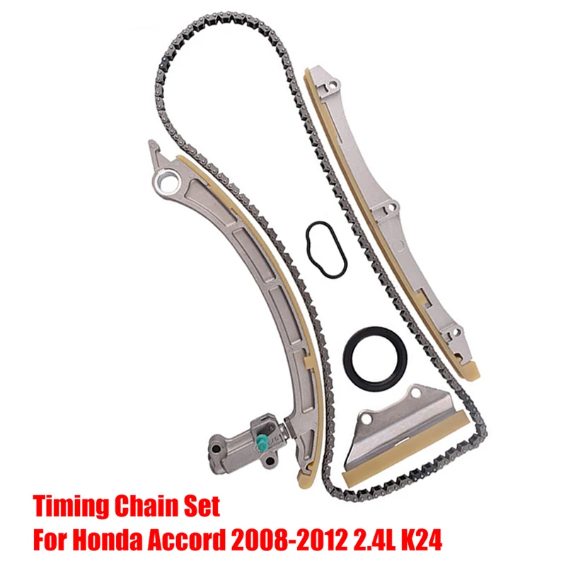 Metal Timing Chain Set Kit for Honda Accord 2008-2010 2011 2012 2.4L K24 Fit Acura TSX 2009-2014 2.4 K24 Engine Part Accessories
Metal Timing Chain Set Kit for Honda Accord 2008-2010 2011 2012 2.4L K24 Fit Acura TSX 2009-2014 2.4 K24 Engine Part Accessories