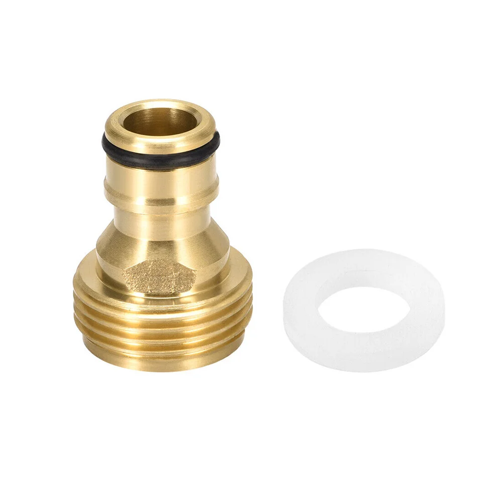 Faucet Tap Adaptor Prevents Leaking Rubber Ring on Brass Hose Pipe Adapter Fitting for Laundry Room and Basement Water Split
Faucet Tap Adaptor Prevents Leaking Rubber Ring on Brass Hose Pipe Adapter Fitting for Laundry Room and Basement Water Split