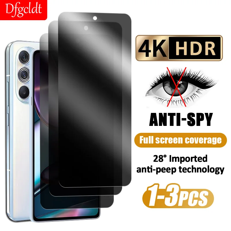 

1-3Pcs Privacy Screen Protector For Motorola Edge 30 20 Lite X30 Pro Tempered Glass For Moto G84 G54 G14 G73 G53 G23 G13 G41 G31
