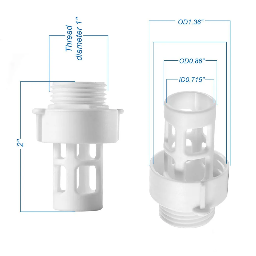 2pcs Connector Adapter For Intex Round Pool Hose Drain Adapter Part No. 10184 Pool Spa Hot Tubs Swimming Pool Replacement Kits
2pcs Connector Adapter For Intex Round Pool Hose Drain Adapter Part No. 10184 Pool Spa Hot Tubs Swimming Pool Replacement Kits