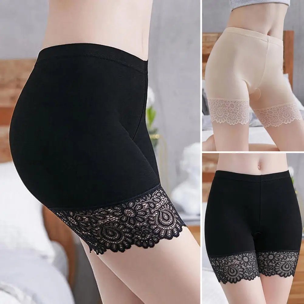 Women Sexy Slim Lace Cutout Short Leggings High Waist Lace Ruffles Short Boho Feminino Trouser Panties Mujer Bottoming Pants
Women Sexy Slim Lace Cutout Short Leggings High Waist Lace Ruffles Short Boho Feminino Trouser Panties Mujer Bottoming Pants