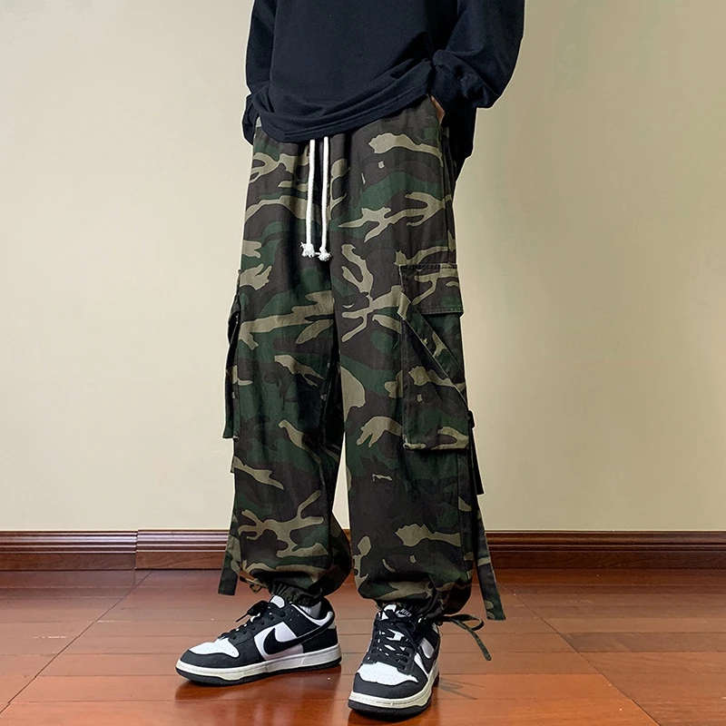 Spring 2023 New Straight Leg Pants Men's Retro Hip Hop Loose Camouflage Workwear Casual Comfortable Versatile Pants
Spring 2023 New Straight Leg Pants Men's Retro Hip Hop Loose Camouflage Workwear Casual Comfortable Versatile Pants