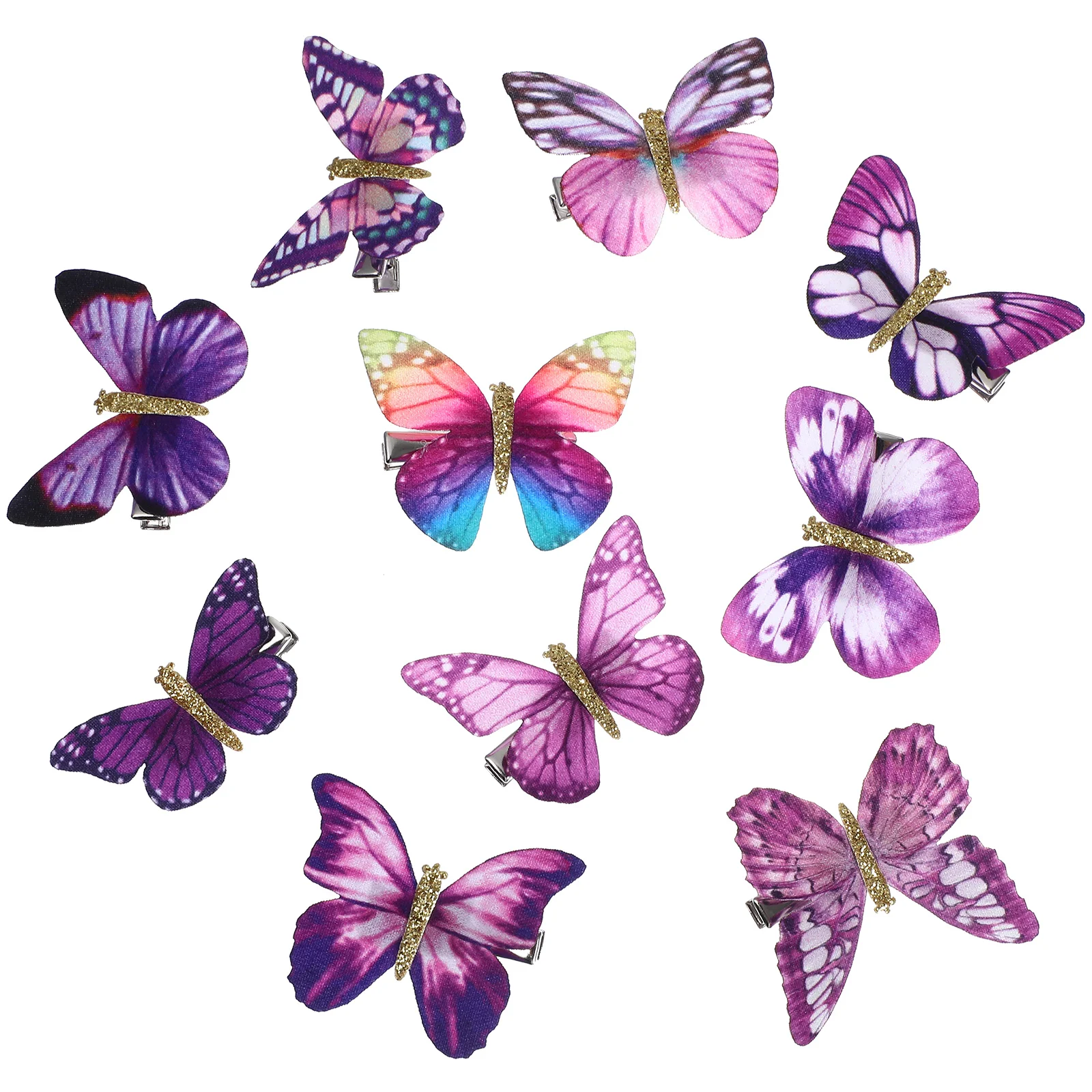 Butterfly Hair Clips Three-dimensional Hair Barrettes Hairpin Children Headwear Hair Pins Hair Accessories for Girls Women
Butterfly Hair Clips Three-dimensional Hair Barrettes Hairpin Children Headwear Hair Pins Hair Accessories for Girls Women