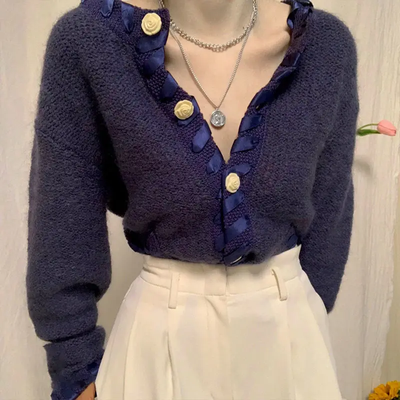 Women Sweater Cardigan Spring Autumn O-Neck Casual Full Solid Single Breasted Loose Women Coat Mori Girl
Women Sweater Cardigan Spring Autumn O-Neck Casual Full Solid Single Breasted Loose Women Coat Mori Girl