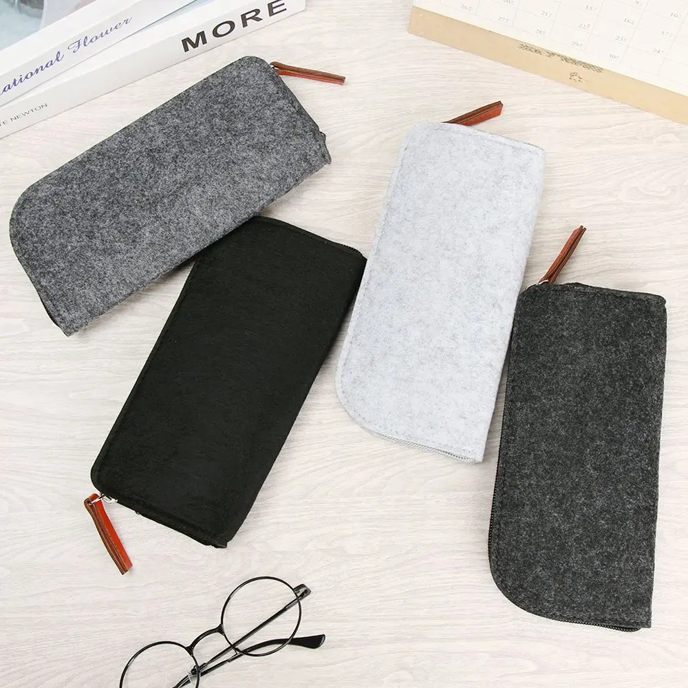 

Fashion Soft Wool Felt Cloth Sunglasses Case Box Glasses Case Bag Eyeglasses Pouch Portatives Protector