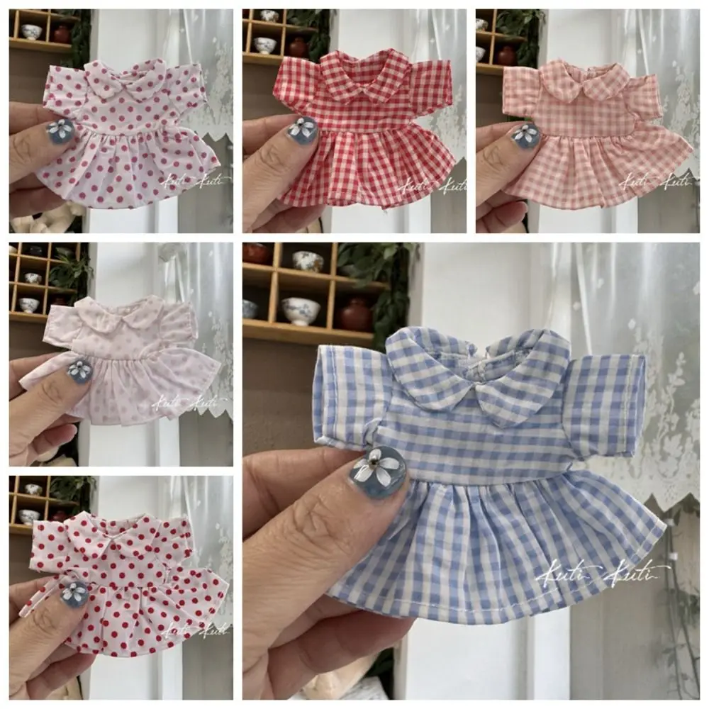 Floral Doll Dress Up Clothes Mini Plaid Kawaii Mini Doll Skirt Cotton Cute Cute Exquisite Doll Skirt Plush Toys
Floral Doll Dress Up Clothes Mini Plaid Kawaii Mini Doll Skirt Cotton Cute Cute Exquisite Doll Skirt Plush Toys