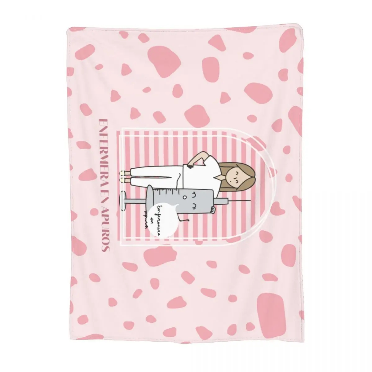 Comfort Doctor Nurse Enfermera En Apuros Blanket Merchandise Sofa Decorative Throw Blankets Ultra-Soft Flannel for Outdoor
Comfort Doctor Nurse Enfermera En Apuros Blanket Merchandise Sofa Decorative Throw Blankets Ultra-Soft Flannel for Outdoor