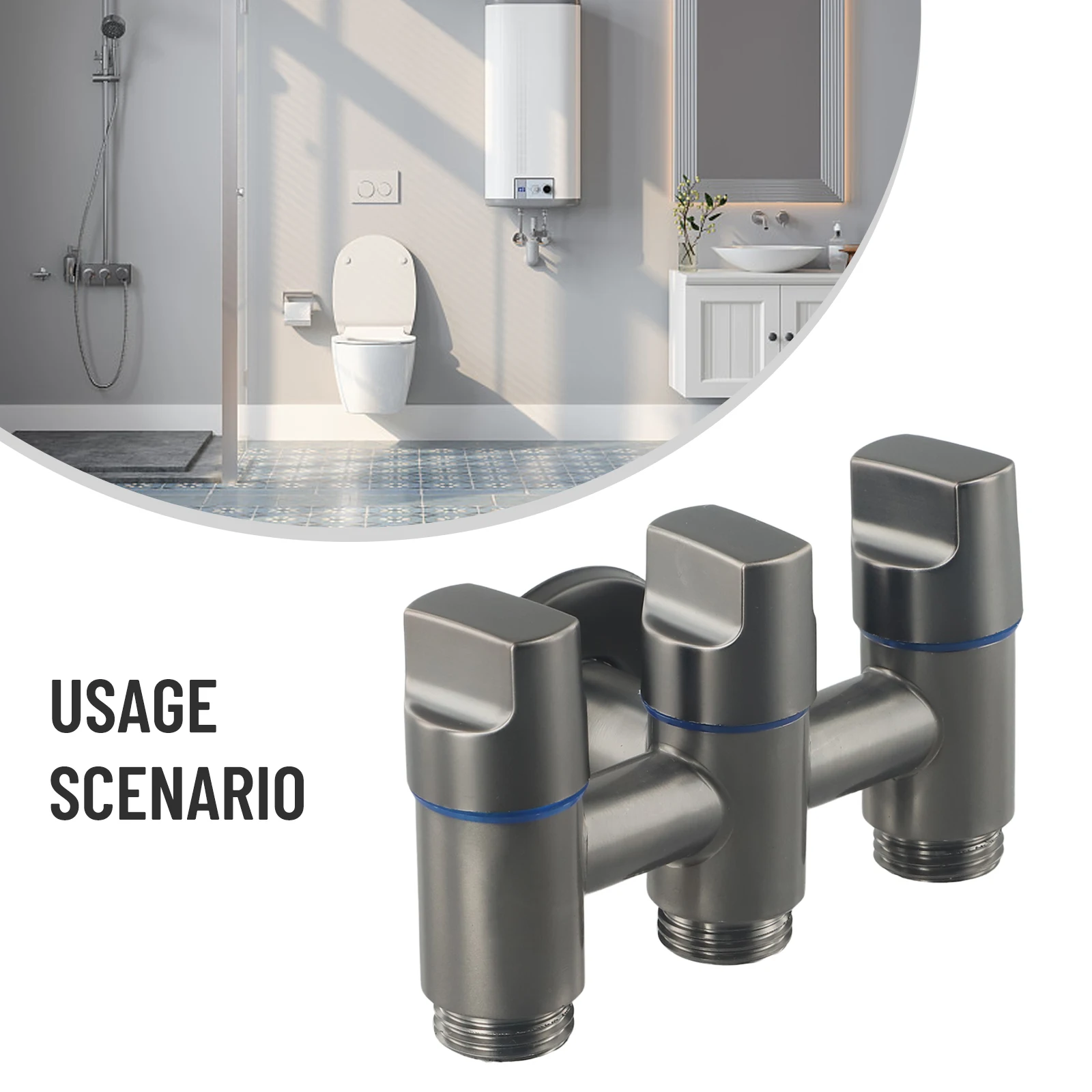 1-In-Three-Out Water Diversion Valve Toilet Partner Three-Way Faucet Angle Valve Machine Faucet Multi-function Shunt Valve
1-In-Three-Out Water Diversion Valve Toilet Partner Three-Way Faucet Angle Valve Machine Faucet Multi-function Shunt Valve