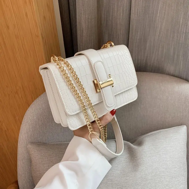 New Fashion Senior Sense Handbag Crocodile Pattern Popular Underarm Bag Light Luxury Retro Single Shoulder Crossbody Bag Women
New Fashion Senior Sense Handbag Crocodile Pattern Popular Underarm Bag Light Luxury Retro Single Shoulder Crossbody Bag Women