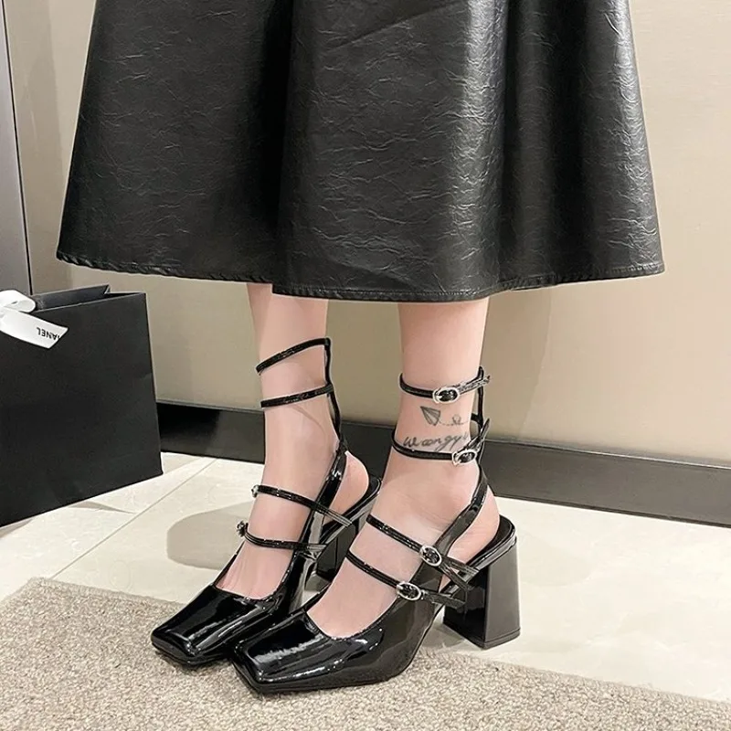 2023 Fashion Women Pumps Mary Jane Heels Chunky Strappy Black Square Toe Heels Lolita Slingback Heels Cute Shoes Womens Shoes
2023 Fashion Women Pumps Mary Jane Heels Chunky Strappy Black Square Toe Heels Lolita Slingback Heels Cute Shoes Womens Shoes