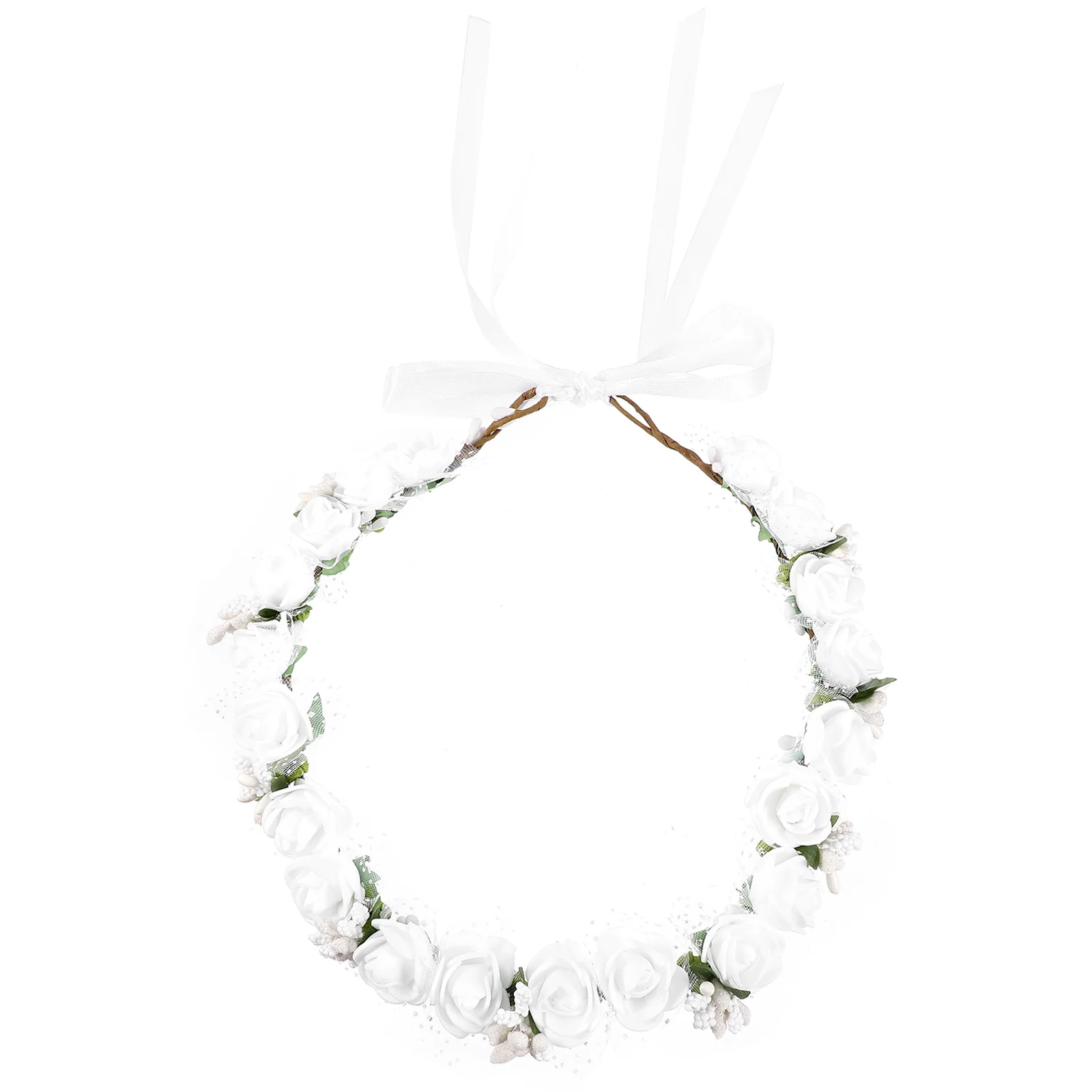 Bridal Flower Wreath Headband Floral Garland Hair Bands with Strap Artificial Rose Flower Hair Hair Hoops Bride Headdress For
Bridal Flower Wreath Headband Floral Garland Hair Bands with Strap Artificial Rose Flower Hair Hair Hoops Bride Headdress For