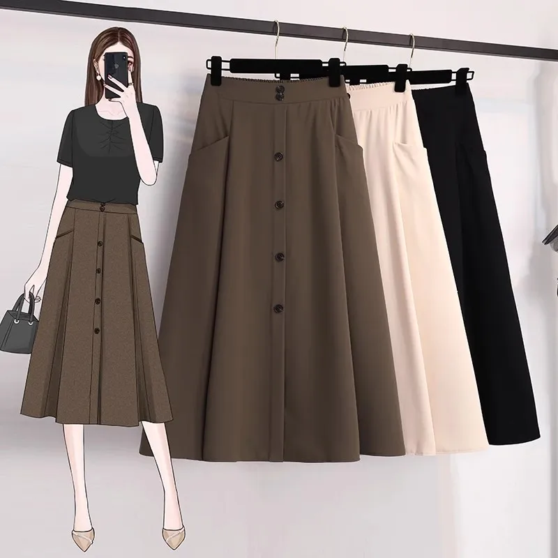 2023 Stylish Large Size Underskirt Womens Clothing Spring Summer High Waist Slim Petticoat Pleated A-line Wrap Suits Skirt AC670
2023 Stylish Large Size Underskirt Womens Clothing Spring Summer High Waist Slim Petticoat Pleated A-line Wrap Suits Skirt AC670