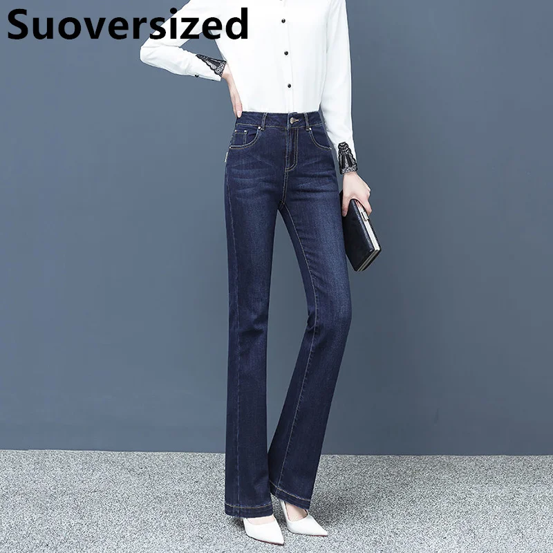 Vintage Slim Stretch Flare Jeans For Women New High Waist Casual Cowboy Pants Fashion Streetwear Vaqueros Korean Bell-bottoms
Vintage Slim Stretch Flare Jeans For Women New High Waist Casual Cowboy Pants Fashion Streetwear Vaqueros Korean Bell-bottoms
