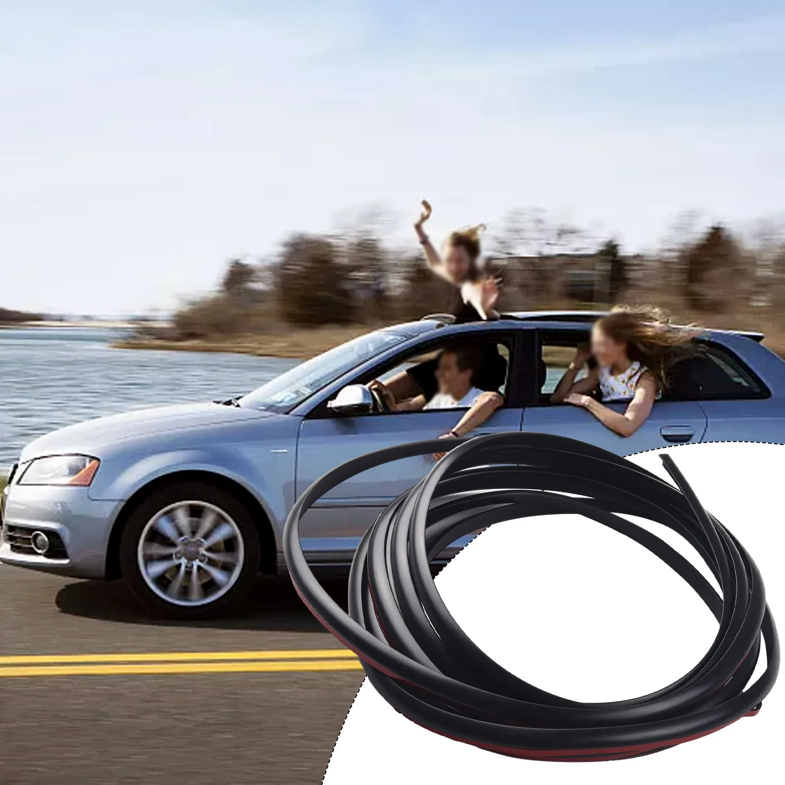 Car Sealing Strip 4M With Double-Sided Tape Rubber Sealed Strips 4 Meter With Adhesive Double-Sided Tape Durable And Practical
Car Sealing Strip 4M With Double-Sided Tape Rubber Sealed Strips 4 Meter With Adhesive Double-Sided Tape Durable And Practical