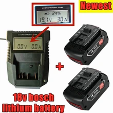 18V 6.0A Rechargeable Li-ion Battery For Bosch 18V Power Tool Backup 6000mah Portable Replacement BAT609 BAT609 + LCD 3A Charger
18V 6.0A Rechargeable Li-ion Battery For Bosch 18V Power Tool Backup 6000mah Portable Replacement BAT609 BAT609 + LCD 3A Charger